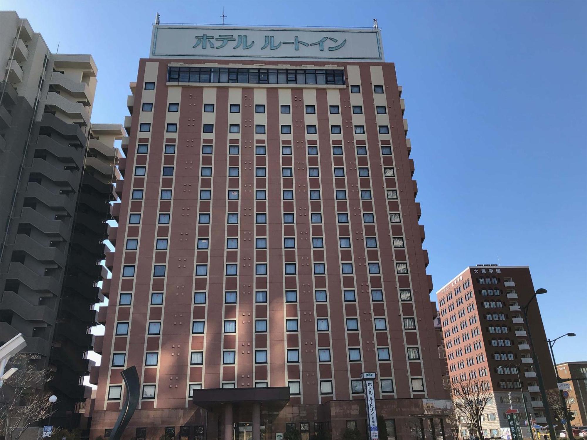 Hotel Route-Inn Yamagata Ekimae Bagian luar foto